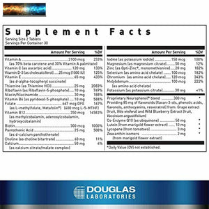 Douglas Laboratories - Ultra Preventiva 50 Único Multivitaminas Y Mineral Su