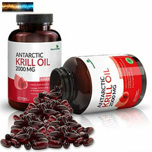 Load image into Gallery viewer, Futurebiotics Antarctique Krill Huile 2000mg Avec Astaxanthine, Omega-3s Epa ,
