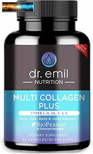 將圖片載入圖庫檢視器 Dr. Emil Nutrición Multi Colágeno Plus Pastillas (Tipo I,II,III, V, X) para
