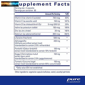 Pure Encapsulations Schilddrüse Stütze Komplex Hypoallergene Ergänzung Mit Her