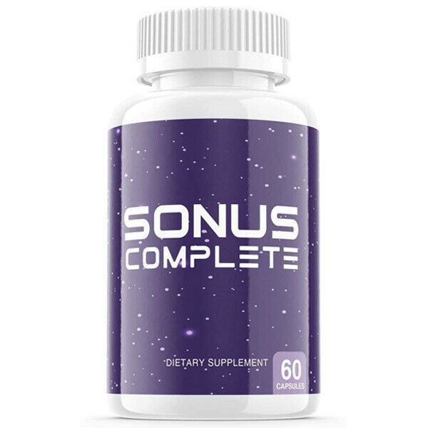 5 Pack of Sonus Complete Tinnitus Supplement Pills Premium sonus Relief 60 Caps