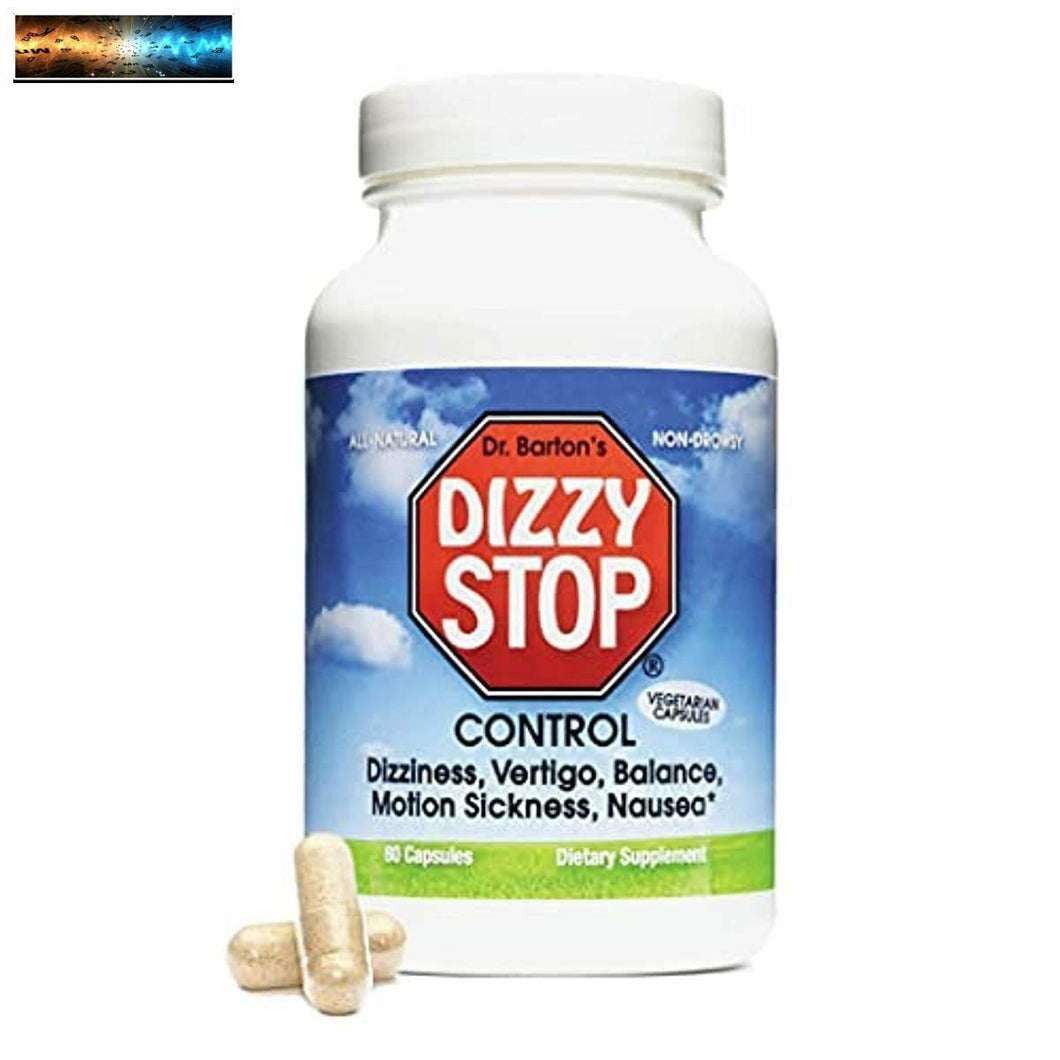 DizzyStop - All-Natural Herbal Supplement for Motion Sensitivity, Including Car