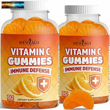 Carica l&#39;immagine nel visualizzatore di Gallery, Vitamina C Gomitas Por NEW AGE- 250mg Pegajoso - Soporte Sistema Inmunológico
