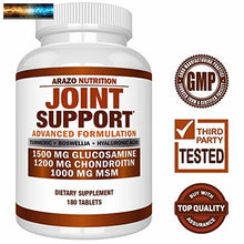 將圖片載入圖庫檢視器 Glucosamine Chondroïtine Curcuma Msm Boswellia - Joint Support Supplément pour
