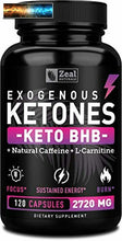 이미지를 갤러리 뷰어에 로드 , Keto Bhb Exogenous Chetoni Pillole (2720mg 120 Pillole) Keto Pillole Con Gobhb S
