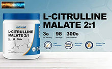 Charger l&#39;image dans la galerie, Nutricost L-CITRULLINA Malate (2:1) Polvere (300 Grammi)
