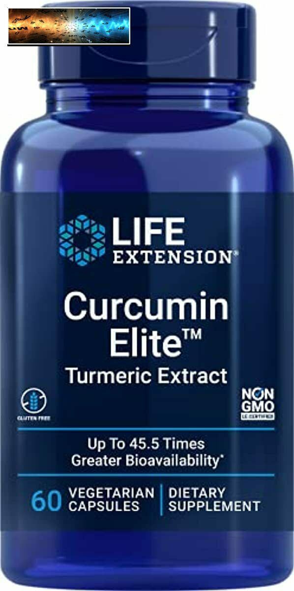 Life Extension Curcumina Elite Curcuma Estratto – 270x Meglio Assorbimento Than