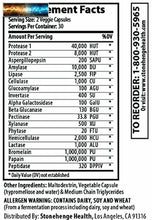 이미지를 갤러리 뷰어에 로드 , Stonehenge Health Incredibile Enzimi Digestivi - 18 -based Enzimi - Lipasi, Lac
