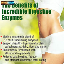 將圖片載入圖庫檢視器 Stonehenge Health Incredibile Enzimi Digestivi - 18 -based Enzimi - Lipasi, Lac
