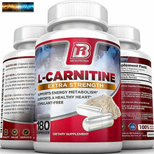 Load image into Gallery viewer, Bri L-CARNITINE - 1000mg Qualité Premium Carnitine Acide Aminé Supports Athlète

