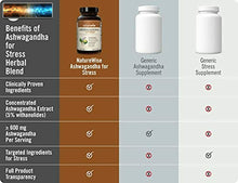 Cargar imagen en el visor de la galería, NatureWise Ashwagandha Para Antiestrés Y Ansiedad, Calmante Orgánico KSM-66 Ash
