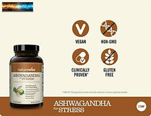 Cargar imagen en el visor de la galería, NatureWise Ashwagandha Para Antiestrés Y Ansiedad, Calmante Orgánico KSM-66 Ash
