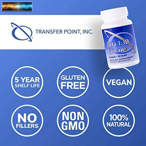 Transfer Point beta 1,3D Glucan 500mg - 85% Minimum Glucan Inhalt; für Gesunde