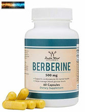 將圖片載入圖庫檢視器 Berbérine Hcl Capsules - 60 Nombre,500mg - Puissant Ampk Enzyme Activateur -
