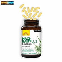 將圖片載入圖庫檢視器 Country Life Maxi Pelo Plus 5,000 Mcg Biotina 120 Vegicaps
