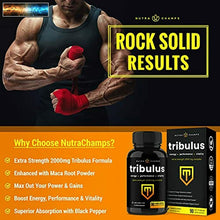 將圖片載入圖庫檢視器 Tribulus Terrestris 2000mg Supplemento Extra Forza Saponine + Aumenta Absor
