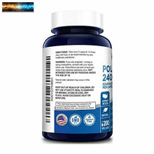 이미지를 갤러리 뷰어에 로드 , Polypodium Leucotomos Extrakt 2400mg 200 Veggie Kapseln (Vegetarisch, Gvo Freie
