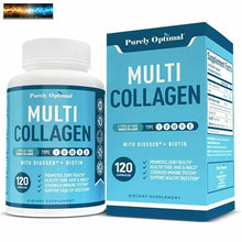 이미지를 갤러리 뷰어에 로드 , Premium Multi Colágeno Péptidos (Tipos I,II,III, V, X) -collagen Píldoras para
