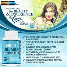 이미지를 갤러리 뷰어에 로드 , Premium Multi Colágeno Péptidos (Tipos I,II,III, V, X) -collagen Píldoras para
