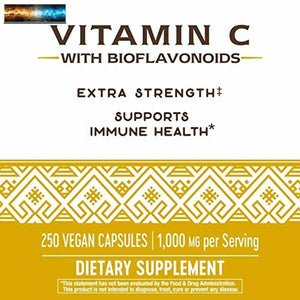 Nature's Way Vitamin C 1000 MG Mit Bioflavonoide ; Vitamin C für Portionen