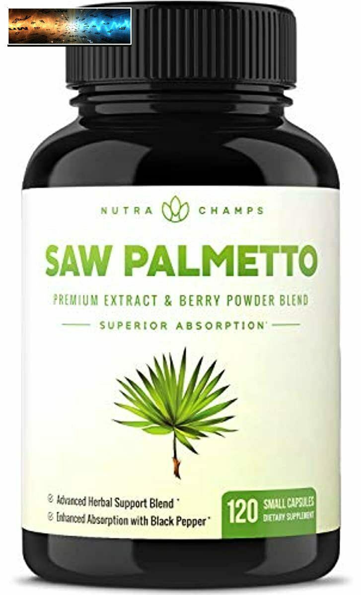 Saw Palmetto Supplemento Per Prostata Salute [Extra Forza ] 600mg Complesso