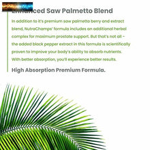 Load image into Gallery viewer, Saw Palmetto Supplemento Per Prostata Salute [Extra Forza ] 600mg Complesso
