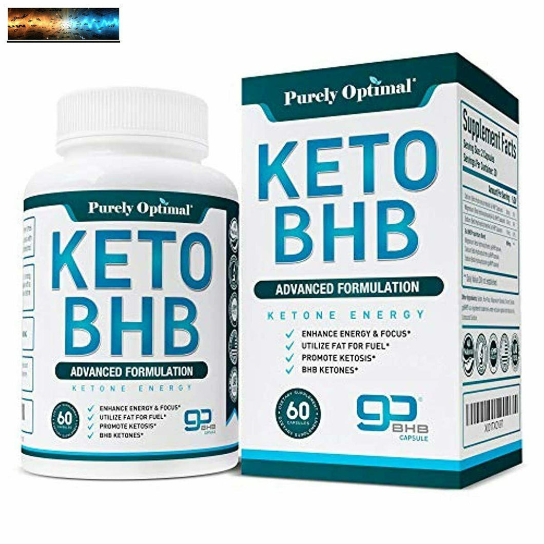 Premium Keto Diätpillen - Nutzung Fat Für Energie Mit Ketose - Boost Energie & F