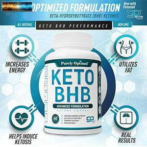 Premium Keto Diätpillen - Nutzung Fat Für Energie Mit Ketose - Boost Energie & F