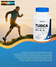 將圖片載入圖庫檢視器 Nutricost Tudca 250mg,60 Kapseln (Tauroursodeoxycholic Säure) - Premium Qualität
