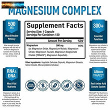 將圖片載入圖庫檢視器 Premium Magnesium Komplex - Magnesiumcitrat, Malate, Taurate, Oxide, Aspartat
