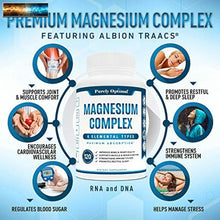 Carica l&#39;immagine nel visualizzatore di Gallery, Premium Magnesium Komplex - Magnesiumcitrat, Malate, Taurate, Oxide, Aspartat
