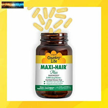 將圖片載入圖庫檢視器 Country Life Maxi-Hair Plus 240 Pillole Veg
