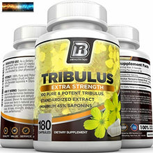 Load image into Gallery viewer, BRI Nutrition Tribulus Terrestris - 180 Nombre 45% Stéroïdien Saponines - Haute
