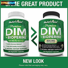 이미지를 갤러리 뷰어에 로드 , Nutrivein Dim Supplemento 400mg Diindolilmetano Plus Bioperine - Mantenere
