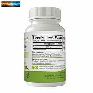 L-TEANINA 200mg Super Value Tamaño - 365 Cápsulas Vegetales