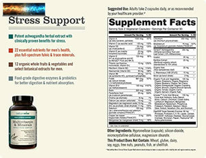 NatureWise Multivitamine pour Hommes Journalier Stress Support Avec Sensoril