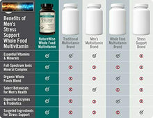 Carica l&#39;immagine nel visualizzatore di Gallery, NatureWise Multivitamine pour Hommes Journalier Stress Support Avec Sensoril
