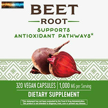 將圖片載入圖庫檢視器 Nature&#39;s Way Beet Wurzel, 1000 MG für Portionen, Tru-Id Certified, 320 Kapseln
