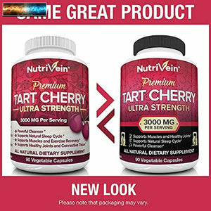 Nutrivein Tarte Cerise Capsules 3000mg - 90 Végétalien -