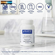Load image into Gallery viewer, Pure Encapsulations L-LYSINE Amino Acido Supplemento Per Immune Supporto E Gum
