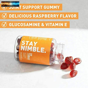 Dr.Tobias Gelenk Unterstützung Gummies, Mit Glukosamin & Vitamin E, 60 Anzahl (1