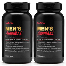 Load image into Gallery viewer, GNC Mens Arginmax Sexual Health Supplement Supports Blood Flow Vitality
