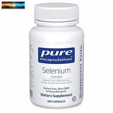 Load image into Gallery viewer, Pure Encapsulations - Selenium (Zitrat) - Hypoallergen Antioxidant Ergänzung

