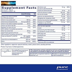 Pure Encapsulations O.N.E. Multivitamin Once Daily multivitamin with Antioxida