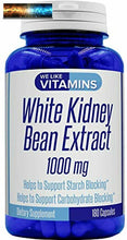 Load image into Gallery viewer, White Kidney Bean 1000mg – 180 Capsules – Supplement – H
