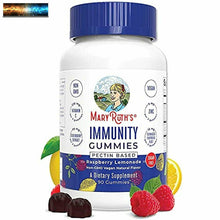 Charger l&#39;image dans la galerie, Immunity Gummies 5-in-1 by MaryRuth&#39;s (Raspberry Lemonade) Powerful Blend of Z
