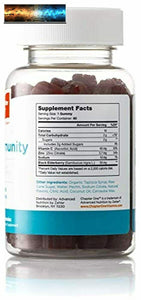 Chapter One Immunity Gummies, Elderberry, Zinc and Vitamin C, Certified Kosher