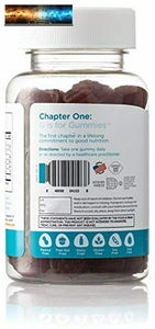 Chapter One Immunity Gummies, Elderberry, Zinc and Vitamin C, Certified Kosher