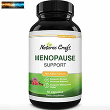 Cargar imagen en el visor de la galería, Hierbas Complejo Menopausia Suplementos para Mujer - Natural Equilibrio Hormonal
