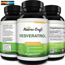 將圖片載入圖庫檢視器 Anti Aging Trans Resveratrol Supplement - Natural Joint Support Opt
